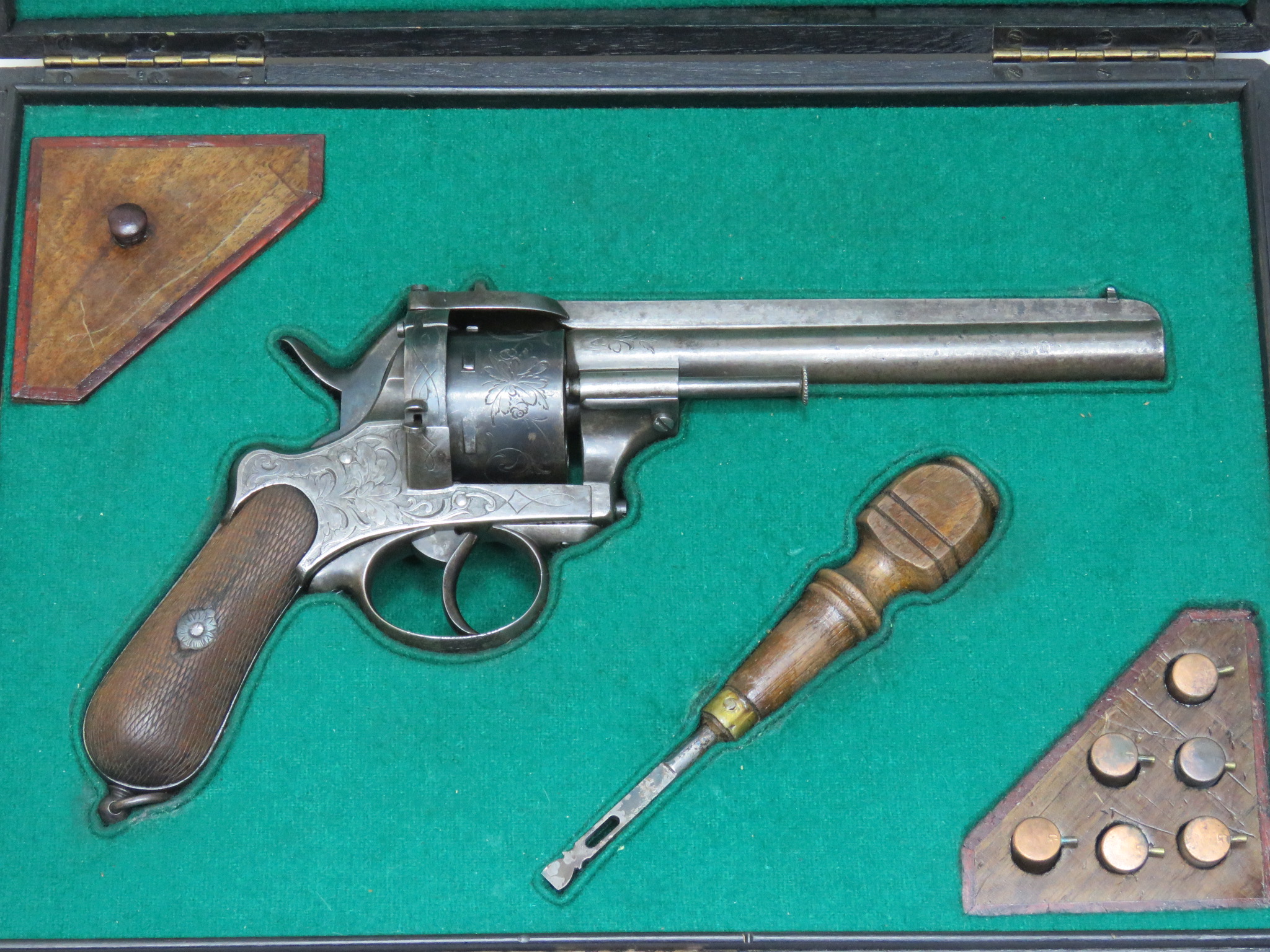 Lefaucheux Cesellata, con cofanetto originale 12mm